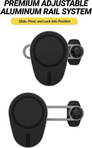 Scosche MagicMount Charge Elite Qi2 15W Wireless Magnetic Phone Holder for Car Dash, Vent & Tesla Display, Fast Charging MagSafe Car Mount Charger Compatible with MagSafe iPhone & Samsung Galaxy S25 in Kuwait