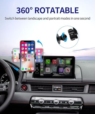 Auto Clamp Clip Car Phone Holder for Honda Pilot 2023-2026,7/9"Screen Mount in Kuwait