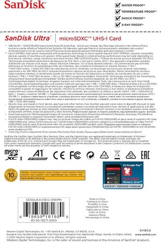 SanDisk 256GB Ultra® microSDXC 120MB/s A1 Class 10 UHS-I in Kuwait