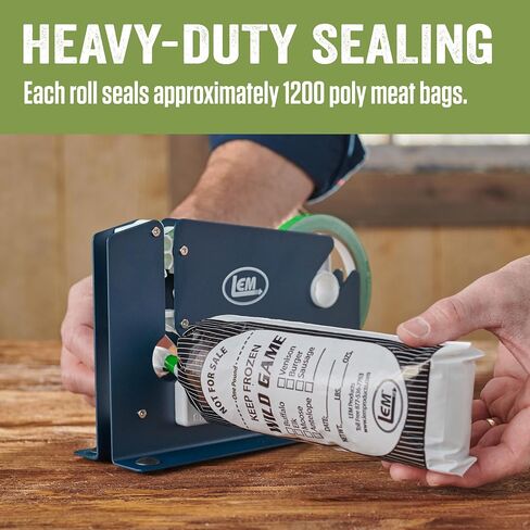 LEM Products Poly Bag Tape, 72 Yards Per Roll, 2 Count in Kuwait