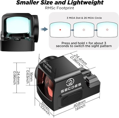 BAHA Multi Reticle Red Dot Sight in Kuwait