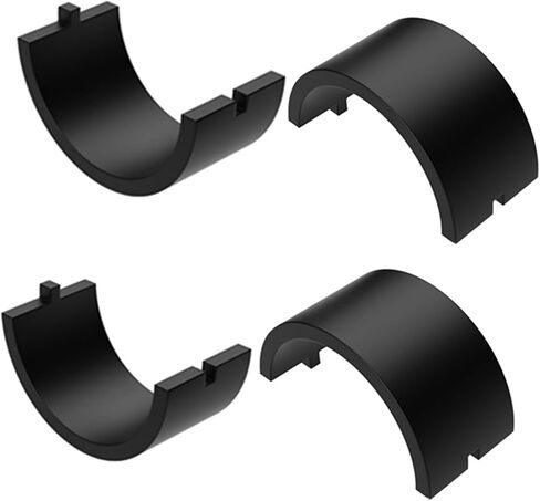 4 Sets 30mm to 25.4mm/1" Scope Ring Adapter Reducer Spacer Shim 19mm Wide Rifle Scope Mount Reducer Insert in Kuwait