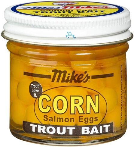 Atlas Mike's Zeke's Sierra Gold Floating Fishing Trout Bait - Highly Attractive Trout Fishing Bait - Soft and Elastic Fishing Floats & Fish Bait - The Original Floating Bait (Corn, 1.1 Oz) in Kuwait