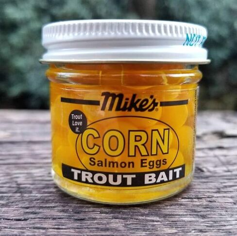 Atlas Mike's Zeke's Sierra Gold Floating Fishing Trout Bait - Highly Attractive Trout Fishing Bait - Soft and Elastic Fishing Floats & Fish Bait - The Original Floating Bait (Corn, 1.1 Oz) in Kuwait