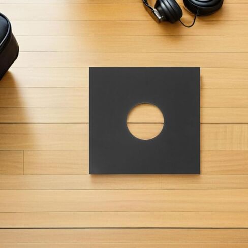 12pcs Inch Vinyl Record Sleeves Made of Anti-static Kraft Paper with Double Protection and Easy Storage, for Protecting Vinyl Albums in Home Audio Rooms and Music Studios in Kuwait