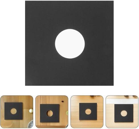 12pcs Inch Vinyl Record Sleeves Made of Anti-static Kraft Paper with Double Protection and Easy Storage, for Protecting Vinyl Albums in Home Audio Rooms and Music Studios in Kuwait