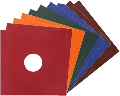 Generic 5pcs Vinyl Record Album Sleeves Protective Paper Covers for 12 Inch Records Sturdy and Anti-Fingerprint in Kuwait