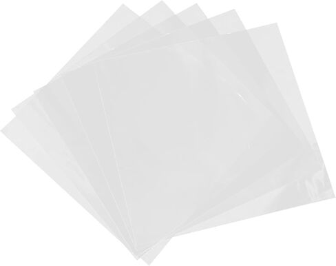 Toddmomy 50pcs Inch Vinyl Record Outer Sleeves Protective Covers Made of Waterproof OPP Material with Fingerprint Protection for Vinyl Record Lovers to Safeguard and Easily View Album in Kuwait