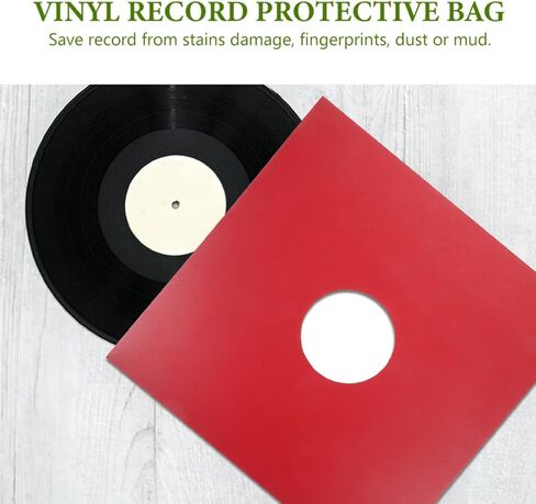 Vinyl Record Sleeves Anti-mud and Anti-Fingerprint 5pcs 12 Inch Paper Protective Covers Sturdy Vinyl Album Protector Sleeves in Kuwait