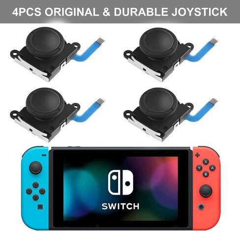 VGBUS Repair Joystick Replacement Tool Kit for Switch Lite and Nintendo Joycon Controllers (4PACK) in Kuwait