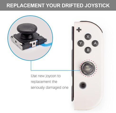VGBUS Repair Joystick Replacement Tool Kit for Switch Lite and Nintendo Joycon Controllers (4PACK) in Kuwait