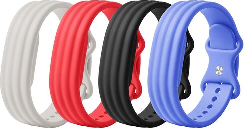 4 Pack Band Compatible with Google Fitbit Air Band for Women Men in Kuwait