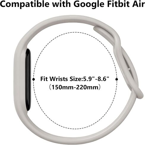 4 Pack Band Compatible with Google Fitbit Air Band for Women Men in Kuwait