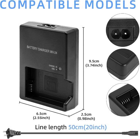 MH-24 Battery Charger for EN-EL14 EN-EL14a Battery in Kuwait