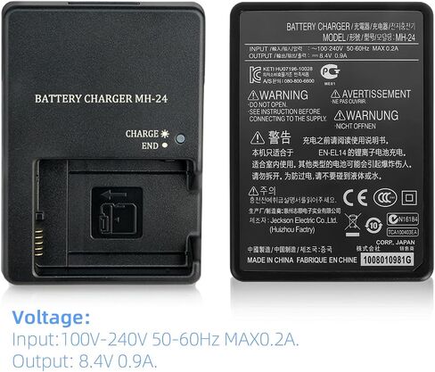 MH-24 Battery Charger for EN-EL14 EN-EL14a Battery in Kuwait