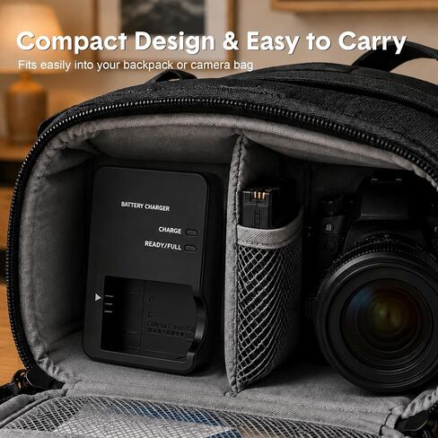 CB-2LH CB-2LHT NB-13L Battery Charger Compatible with Canon G1X MarkIII G5X G5X MarkII G7X G7X MarkII G9X G9X Mark II SX620 SX720 SX730 SX740 HS Camera Power Supply in Kuwait