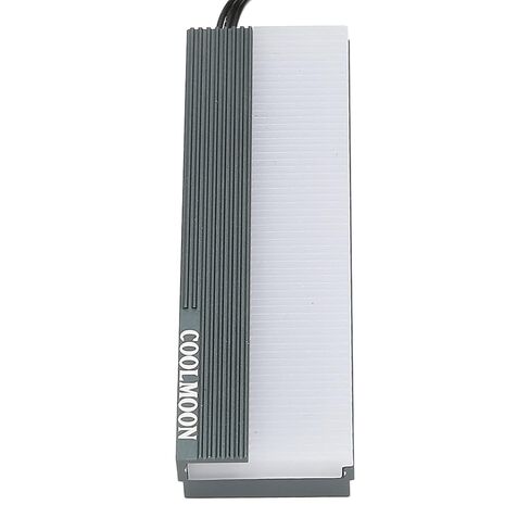 SSD Heat Sink Efficient Cooling Light Emitting Hard Drive Cooler for 2280 M.2 SSD with RGB Backlight, for Gaming Enthusiasts ABS, Aluminum Alloy in Kuwait