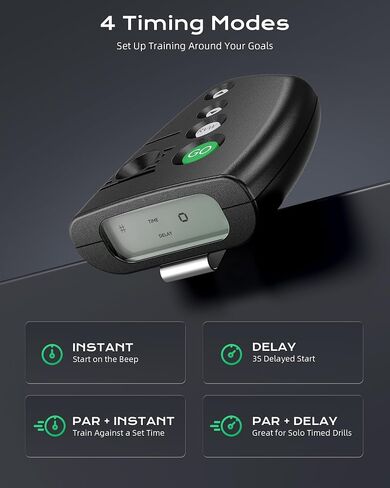 Shot Timer for Shooting Competition, 0.01s Precision, Loud Buzzer & 4 Modes in Kuwait