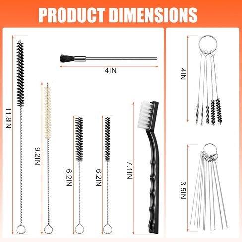 Moon Roses 21PCS Spray Gun Cleaning Kit in Kuwait