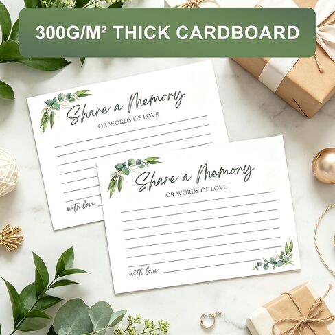 50 PCS Share a Memory Cards for Celebration of Life, Anniversary, Funeral in Kuwait