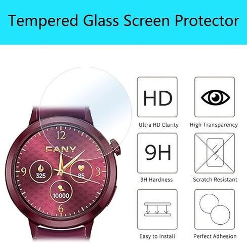 Screen Protector for FANY Luna Smart Watch [3 Pack], 9H Hardness in Kuwait