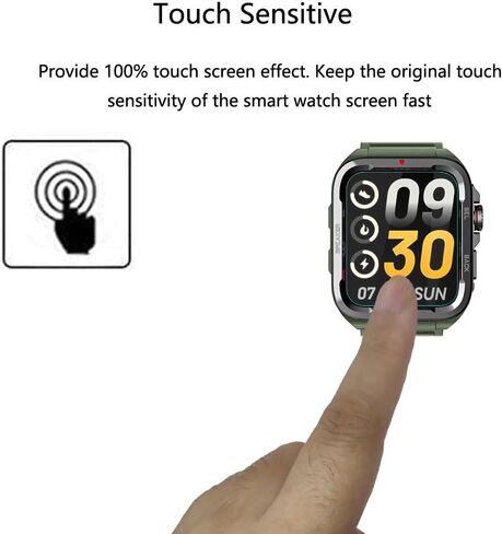 for Pautios Smart Watch Screen Protector, HD Clear, Anti-Scratch in Kuwait