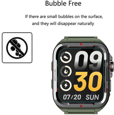 for Pautios Smart Watch Screen Protector, HD Clear, Anti-Scratch in Kuwait
