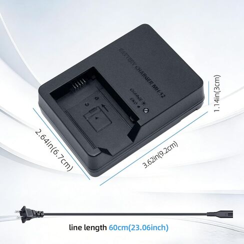 MH-32 MH32 Battery Charger for EN-EL25 EN-EL25a ENEL25 Battery Compatible with Nikon Z50 Z 50 Z30 Z 30 Zfc Z fc Z50II Digital SLR Cameras in Kuwait