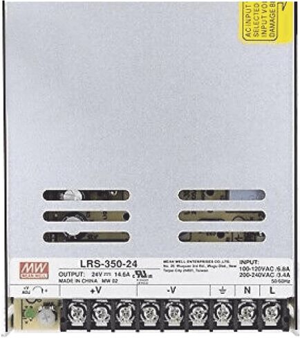 Mean Well LRS-350-24 AC/DC Switching Power Supply 350.4W 24V 14.6 Amp Single Output (LRS Series 350W 24V SMPS) in Kuwait