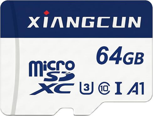 XiANGCUN 64GB Micro SD Card for Camera, 4K Video, Action Camera & Drone in Kuwait