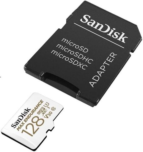 NeweggBusiness - SanDisk MAX ENDURANCE 128 GB Class 10/UHS-I U3 microSDHC 1 Pack SDSQQVR128GAN6IA in Kuwait
