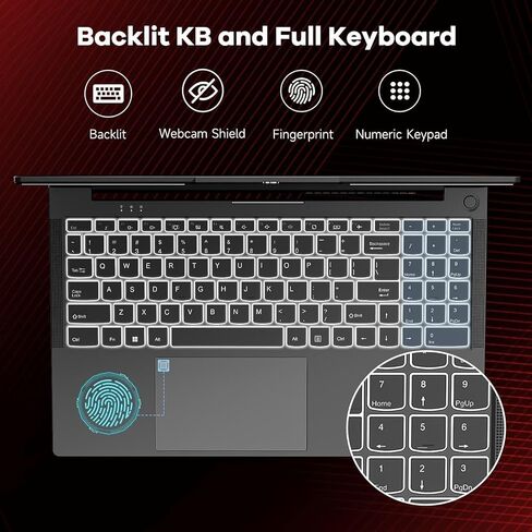 NIMO 15.6" Laptop, AMD Ryzen 5 6600H, 32GB RAM 1TB SSD in Kuwait