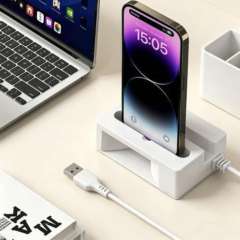 1 PCS 5 Port USB Hub Extender, Multi Socket USB Splitter Adapter with Type C Port, Desktop Expansion Station for Laptop and PC in Kuwait