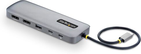 StarTech 9-in-1 USB-C Dock, Dual 4K DisplayPort, 100W, 10Gbps, GbE, SD in Kuwait