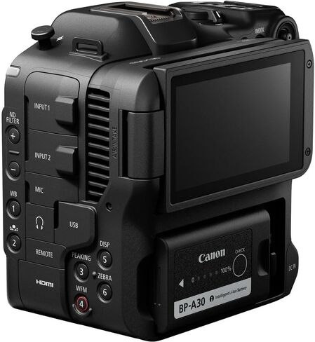 Canon EOS C70 Cinema Camera Kit | 4K Super 35mm Sensor with RF 24-105mm f/4 Lens | Dual Gain Output Compact Professional Production (4507C015) + 64GB Card in Kuwait
