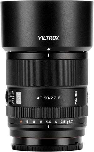 Viltrox AF 90mm F2.2 EVO APS-C Z Lens, AF 90mm f/2.2 Telephoto Prime Lens for Nikon Z-Mount Z30 Z50 Z50II ZFC Z5 Z5II Z6 Z6II Z6III Z7 Z7II Z8 Z9 ZF ZR in Kuwait