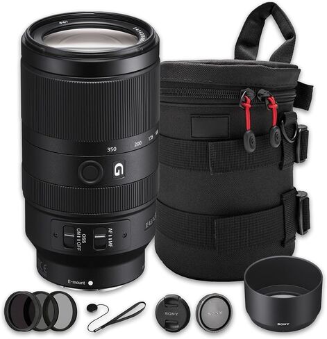 Sony E 70-350mm f/4.5-6.3 G OSS Lens & Filter Kit Bundle in Kuwait