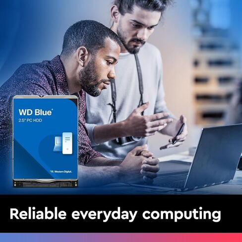 WD Blue 1TB Mobile Hard Disk Drive - 5400 RPM SATA 6 Gb/s 128MB Cache 2.5 Inch - WD10SPZX (Renewed) in Kuwait