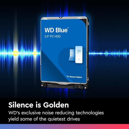 WD Blue 1TB Mobile Hard Disk Drive - 5400 RPM SATA 6 Gb/s 128MB Cache 2.5 Inch - WD10SPZX (Renewed) in Kuwait