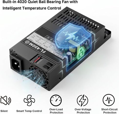 450W Flex PSU, Small 1U Mini ITX Flex ATX Fully Modular Power Supply in Kuwait
