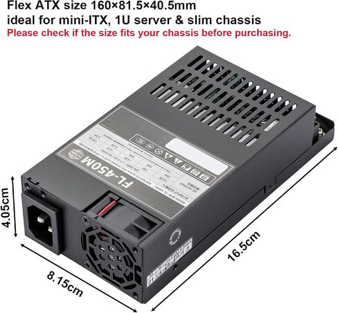 450W Flex PSU, Small 1U Mini ITX Flex ATX Fully Modular Power Supply in Kuwait