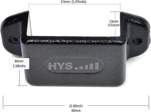 HYS Car Radio Mounting Kit for Handheld CB VHF UHF Two Way Radio with Clip in Kuwait