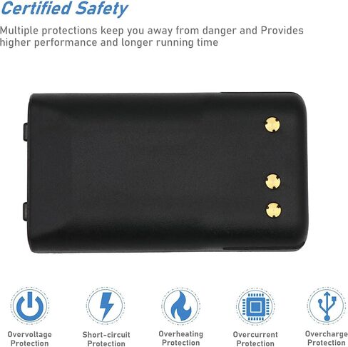 3PCS FNB-V95Li FNB-V96Li Replacement Battery Compatible with VX350 VX-350 VX351 VX-351 VX354 VX-354 2600mAh/7.4V in Kuwait