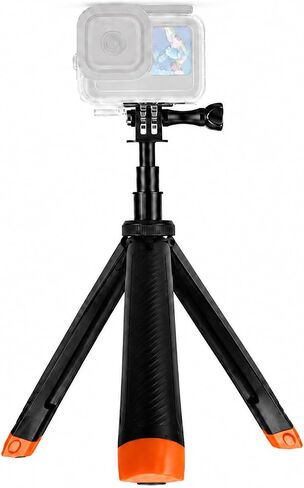 4-in-1 Selfie Stick Tripod Compatible with GoPro Hero 13-9 in Kuwait