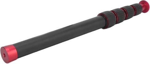 Pissente LR-255 Camera Monopod Extension Rod Aluminum Alloy 5-Section Adjustable 33.5-108cm with 1/4in Screw for DSLR Camera Tripod Mount in Kuwait