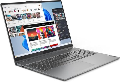Lenovo IdeaPad 5i 2-in-1 16" Touchscreen Laptop |Intel Core 5 120U |Intel Graphics|Office 365|Backlit| 16GB RAM DDR5 | 512GB SSD |Windows 11 Home |Bundle with Stylus Pen in Kuwait