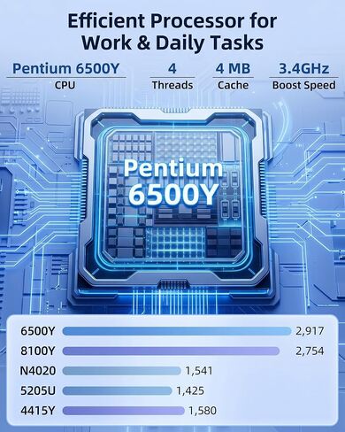 15.6 Inch Laptop Computer, 12GB RAM 256GB SSD, Pentium 6500Y in Kuwait
