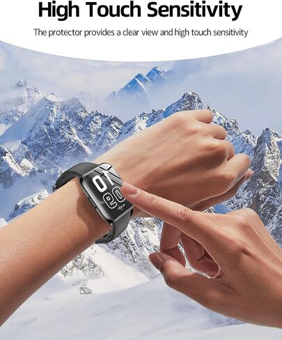 [6 Pack] for DIVElink GPS 1.83 Inch Smart Watch Screen Protector, Clear TPU Soft Film Compatible with DIVElink 1.83 Inch Smartwatch,Anti-Scratch Ultra-Thin in Kuwait