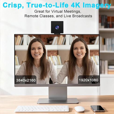 4K USB Camera, USB3.0 60fps Real Time Webcam for PC in Kuwait