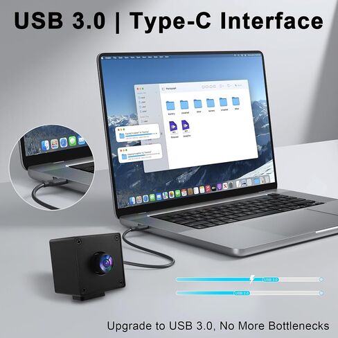4K USB Camera, USB3.0 60fps Real Time Webcam for PC in Kuwait